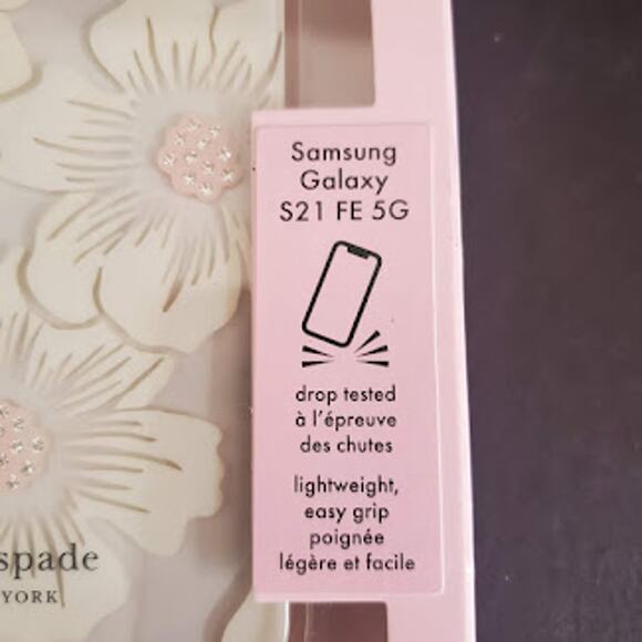 Kate Spade Hollyhock Protective Hard Shell Case for Samsung Galaxy S21 Ultra 5G - Picture 3 of 7